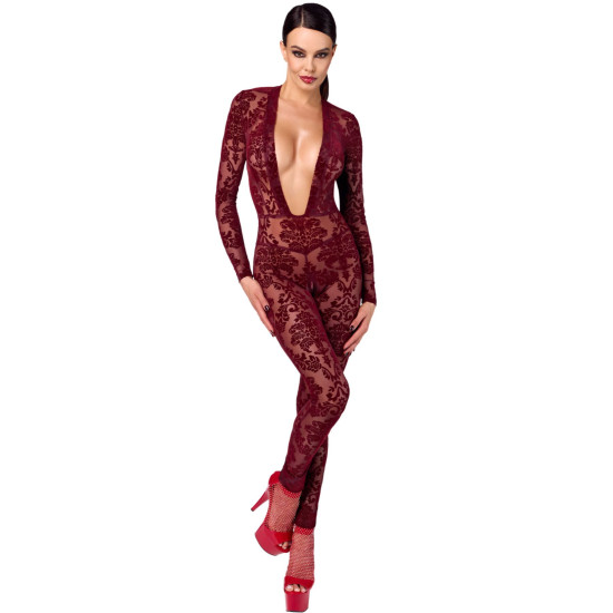 Бодістокінг Noir Handmade F382 Kink Royal Catsuit, M