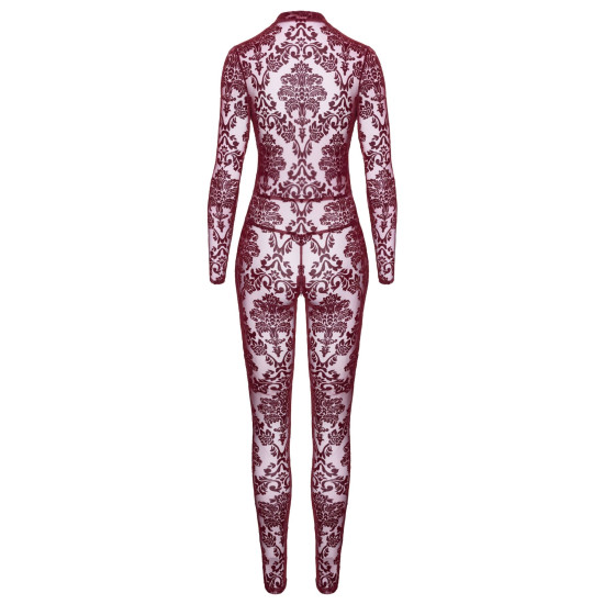 Бодістокінг Noir Handmade F382 Kink Royal Catsuit, M