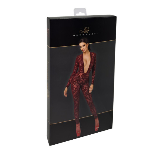 Бодістокінг Noir Handmade F382 Kink Royal Catsuit, M