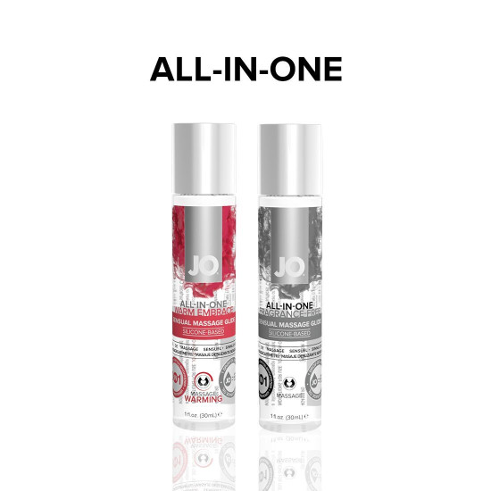 Розігріваючий масажний гель і змазка, 30 ml, термін до 03.2024 JO All-in-One Warming (Розпродаж)