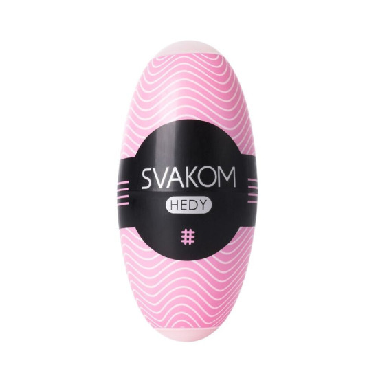 Яйце-мастурбатор Svakom Hedy Pink