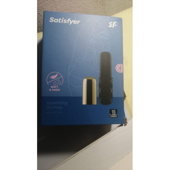 Мощный мини-вибратор, золотистый Satisfyer Sparkling Darling Gold (мятая упаковка!!!)
