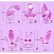Насадка для вібромасажера 40×92 мм Leten G Spot Headgear 5