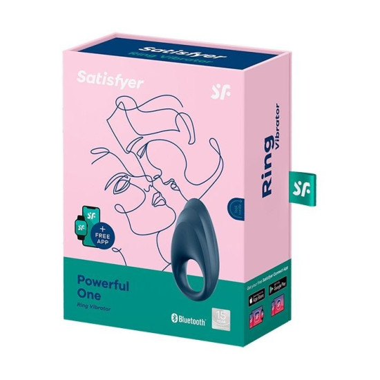 Эрекционное кольцо с вибрацией Satisfyer Powerful One