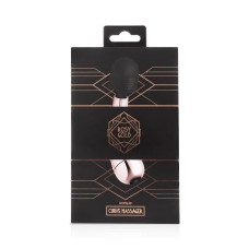 Міні вібромасажер у формі мікрофона Rosy Gold Nouveau Mini Curve Massager