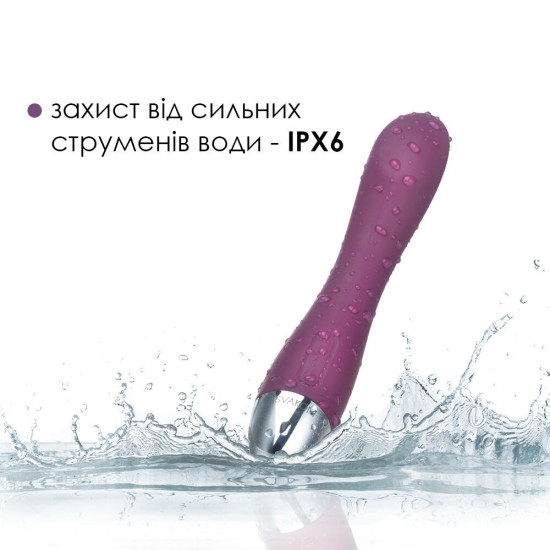 Вібратор для точки G з інтелектуальним режимом, фіолетовий Svakom Amy Violet