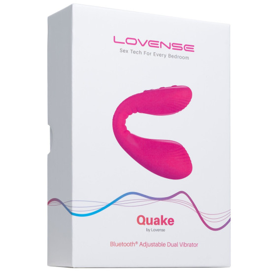 Смарт-вібратор двосторонній Lovense Dolce Quake