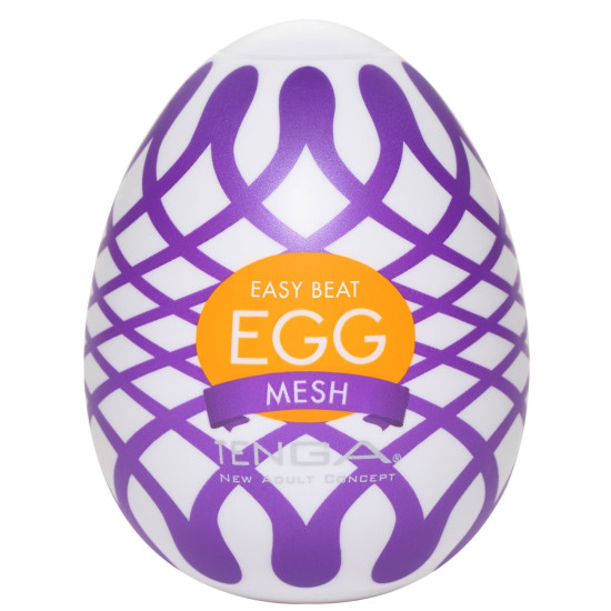 Мастурбатор-яйце з сітчастим рельєфом Tenga Egg Mesh