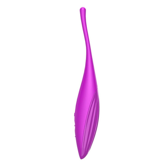 Смарт-вибратор для клитора, фуксия Satisfyer Twirling Joy Fuchsia