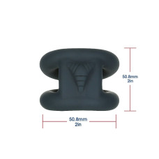 Двойное эрекционное кольцо Lux Active Tug – Versatile Silicone Cock Ring