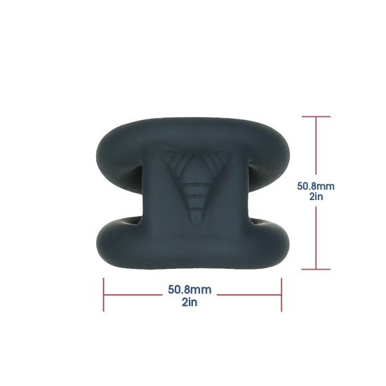 Двойное эрекционное кольцо Lux Active Tug – Versatile Silicone Cock Ring