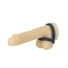 Двойное эрекционное кольцо Lux Active Tug – Versatile Silicone Cock Ring