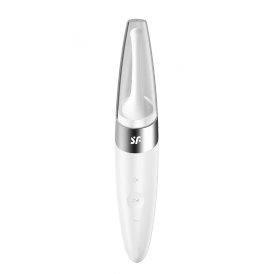 Вібратор для клітора, білий Satisfyer Twirling Delight White