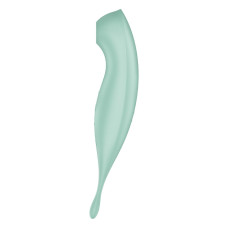 Смарт-вибратор для клитора с вакуумной стимуляцией, мятный Satisfyer Twirling Pro+ Mint