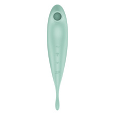 Смарт-вибратор для клитора с вакуумной стимуляцией, мятный Satisfyer Twirling Pro+ Mint