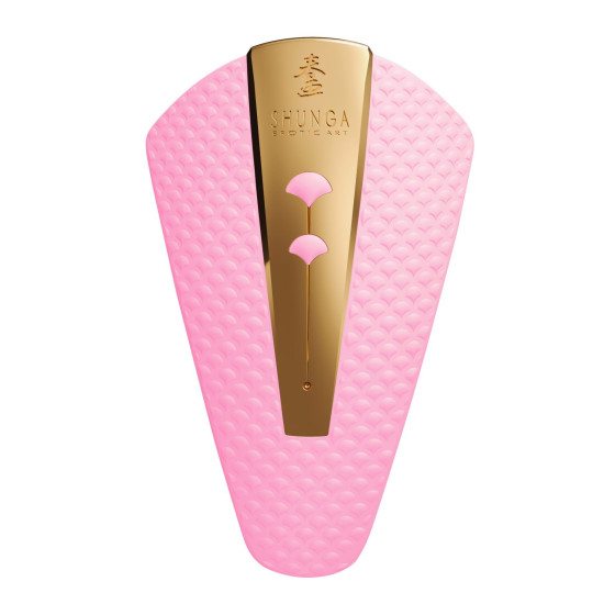 Клиторальный вибратор, светло-розовый Shunga Obi Light Pink