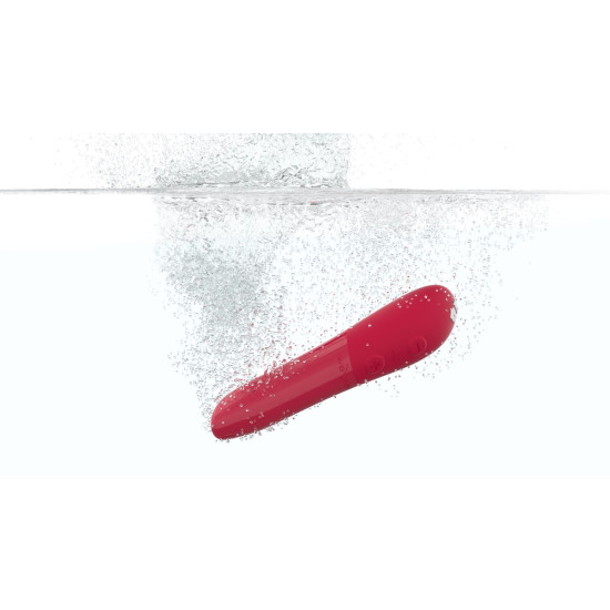 Потужна вібропуля з 7 режимами і 8 рівнями інтенсивності, червона Tango X Cherry Red by We-Vibe