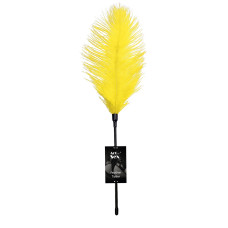 Лоскоталка зі страусиним пером, жовта Art of Sex Feather Tickler Yellow