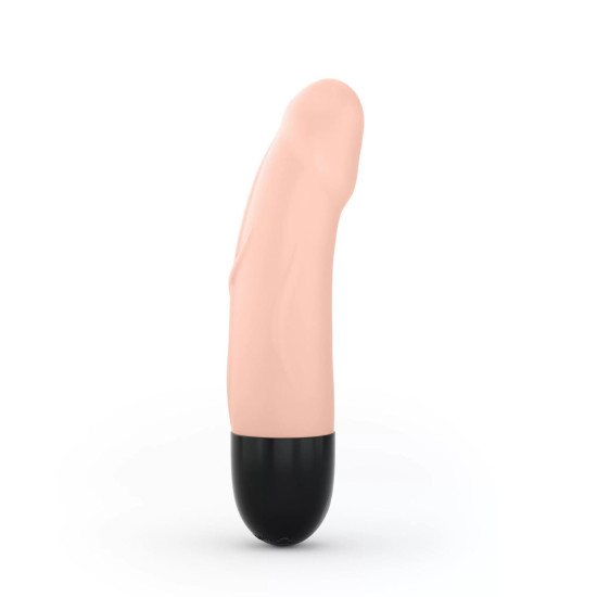 Перезаряжаемый вибратор для точки G, диаметр 3,7 см, телесный Dorcel Real Vibration S Flesh 2.0