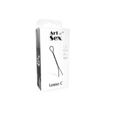 Ерекційне кільце з регульованою тугістю, чорне Art of Sex Lasso C