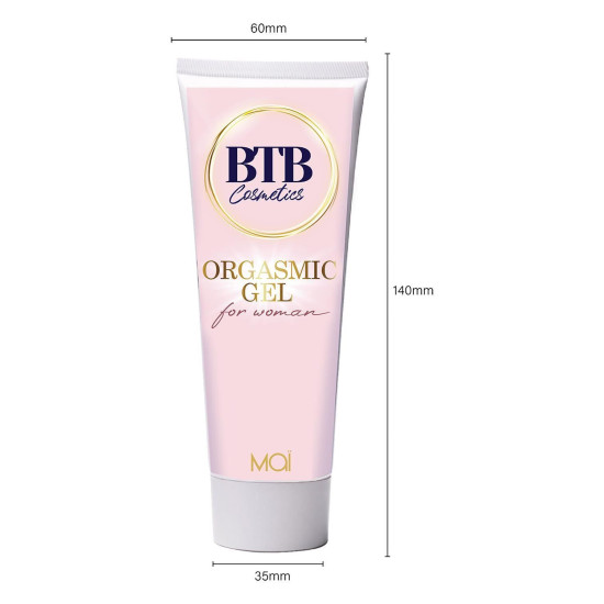 Гель для стимуляції клітора BTB ORGASMIC GEL, 100 ml