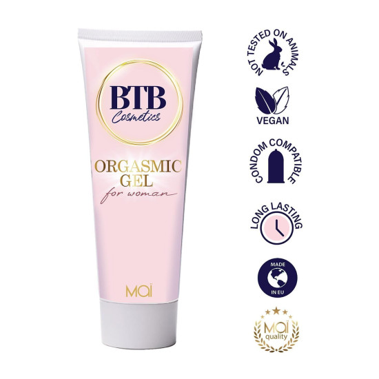 Гель для стимуляції клітора BTB ORGASMIC GEL, 100 ml