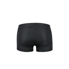 Шкіряні боксери з клапаном, чорні Passion 050 Short Patrick Black, S/M