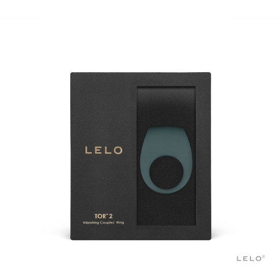 Ерекційне кільце з вібрацією, зелене Lelo Tor 2 Green