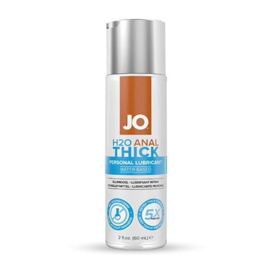 Густая анальная смазка на водной основе JO Anal H2O - Thick, 60 ml