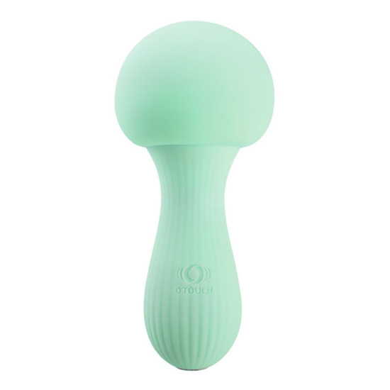 Вибромассажер с 7 режимами, функцией ночника и технологией «старт-стоп», бирюзовый Otouch Mushroom Teal