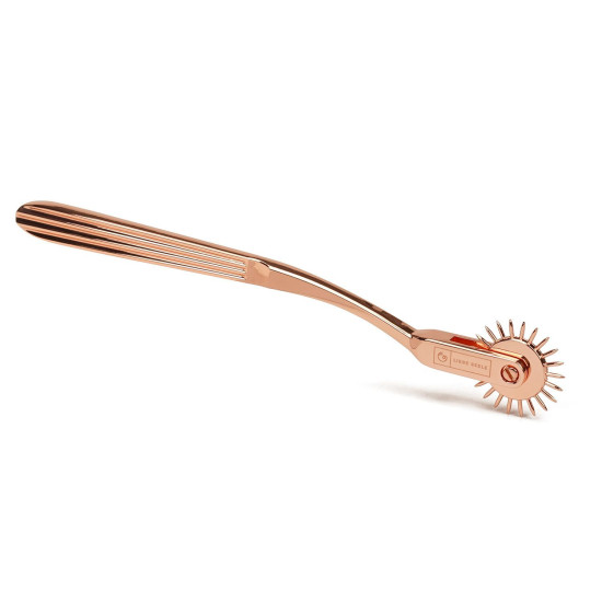 Однорядное колесо Вартенберга, золотистое Liebe Seele One-Row Wartenberg Pinwheel Rose Gold