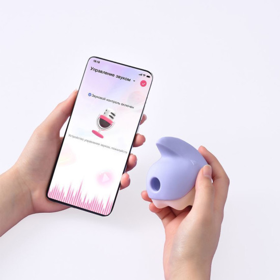 Вакуумний кліторальний стимулятор, фіолетовий Magic Motion Unicorn Purple