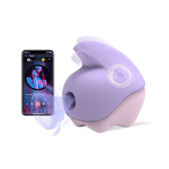 Вакуумний кліторальний стимулятор, фіолетовий Magic Motion Unicorn Purple