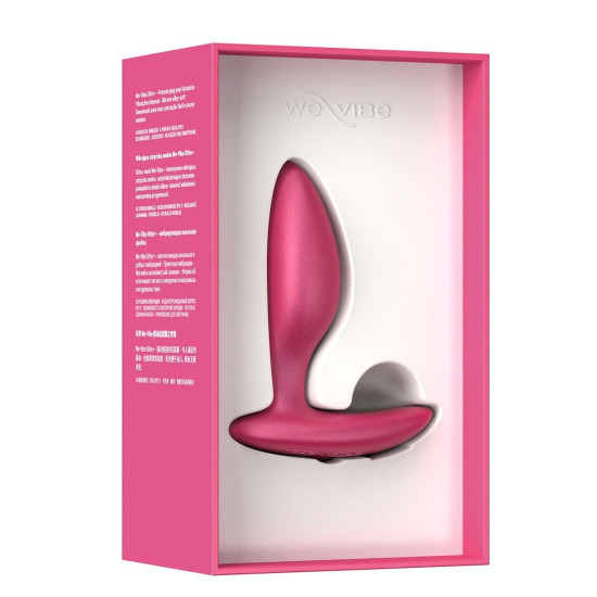 Анальна пробка з вібрацією і пультом ДУ, рожева We-Vibe Ditto+ Cosmic Pink