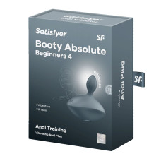 Анальна вібропробка, чорна Satisfyer Booty Absolute Beginners 4