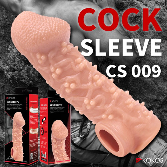 Насадка на член Kokos Cock Sleeve CS 009, L