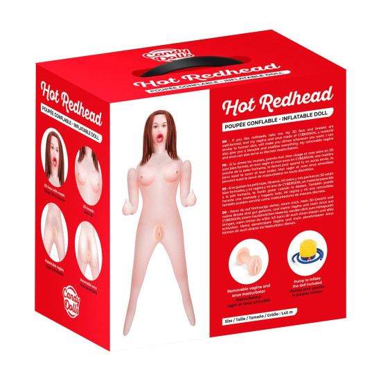 Надувна секс-лялька Candy Dolls Hot Redhead Hot Redhead