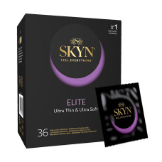Ультратонкі презервативи для чутливого контакту SKYN Elite, 36 шт