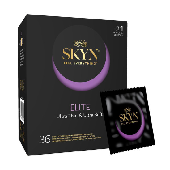 Ультратонкие презервативы для чувствительного контакта SKYN Elite, 36 шт