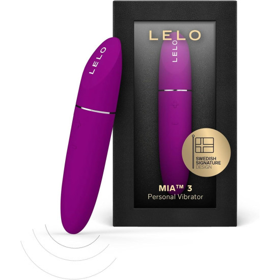 Вибропуля с элегантным дизайном, розовая Lelo Mia 3 Deep Rose