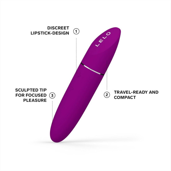 Вибропуля с элегантным дизайном, розовая Lelo Mia 3 Deep Rose