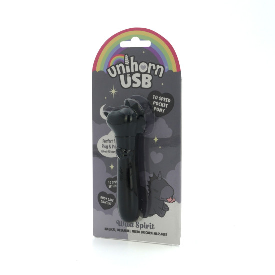 Вибропуля с USB-зарядкой Unihorn USB Bullet Wild Spirit