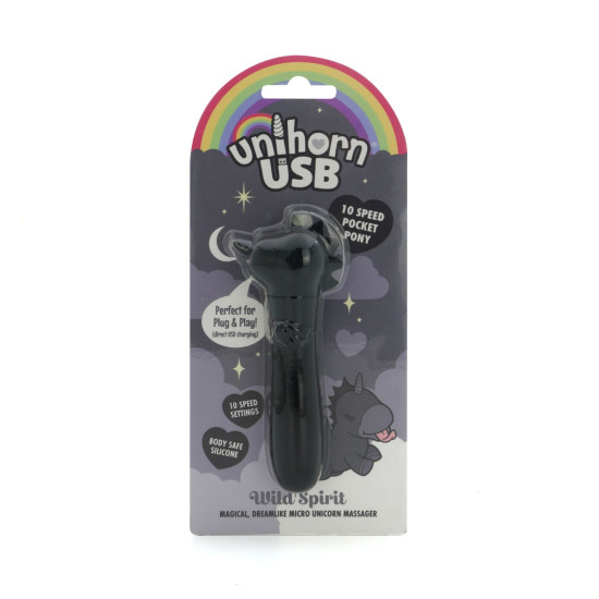 Вибропуля с USB-зарядкой Unihorn USB Bullet Wild Spirit