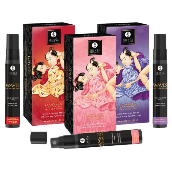 Спрей для посилення слиновиділення зі смаком екзотичних фруктів Shunga Waves Of Pleasure Exotic Fruits
