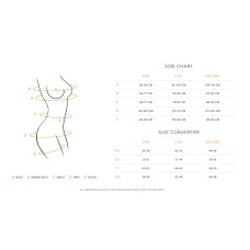 Боді Obsessive Matildea Crotchless Teddy, розмір L/XL