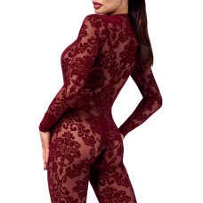 Бодістокінг Noir Handmade F382 Kink Royal Catsuit, L