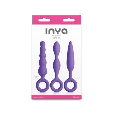 Набор анальных игрушек, фиолетовый NS Novelties INYA - Trio Kit - Purple