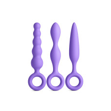 Набор анальных игрушек, фиолетовый NS Novelties INYA - Trio Kit - Purple