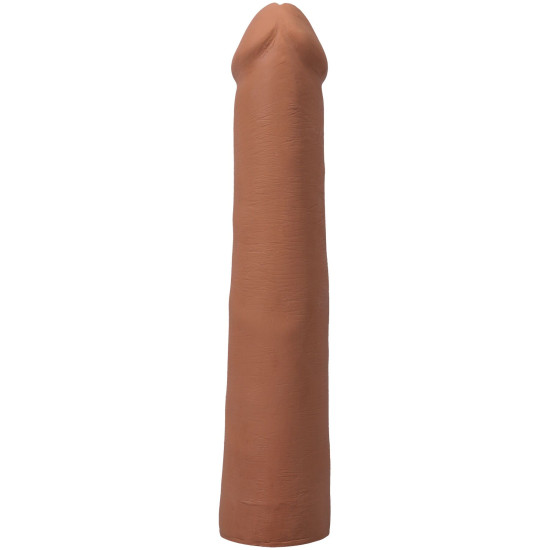 Фалоімітатор, довжина 22.9 см Doc Johnson The Realistic Cock ULTRASKYN - 9 Inch Caramel