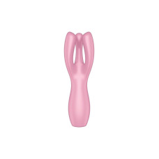 Клиторальный вибратор с тремя пальчиками, розовый Satisfyer Threesome 3 Pink